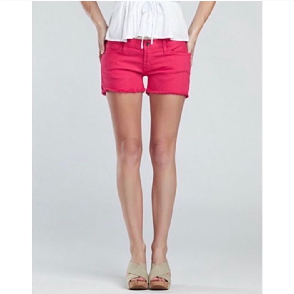 Lucky Brand Pink Riley Cut Off Shorts